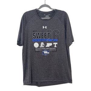 Under Armour Men's Gray Sweet 16 March Madness 2018 T-Shirt Size XL